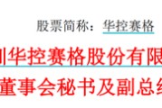 占卜免费华控赛格董事长、董秘、副总经理三高管同日辞职